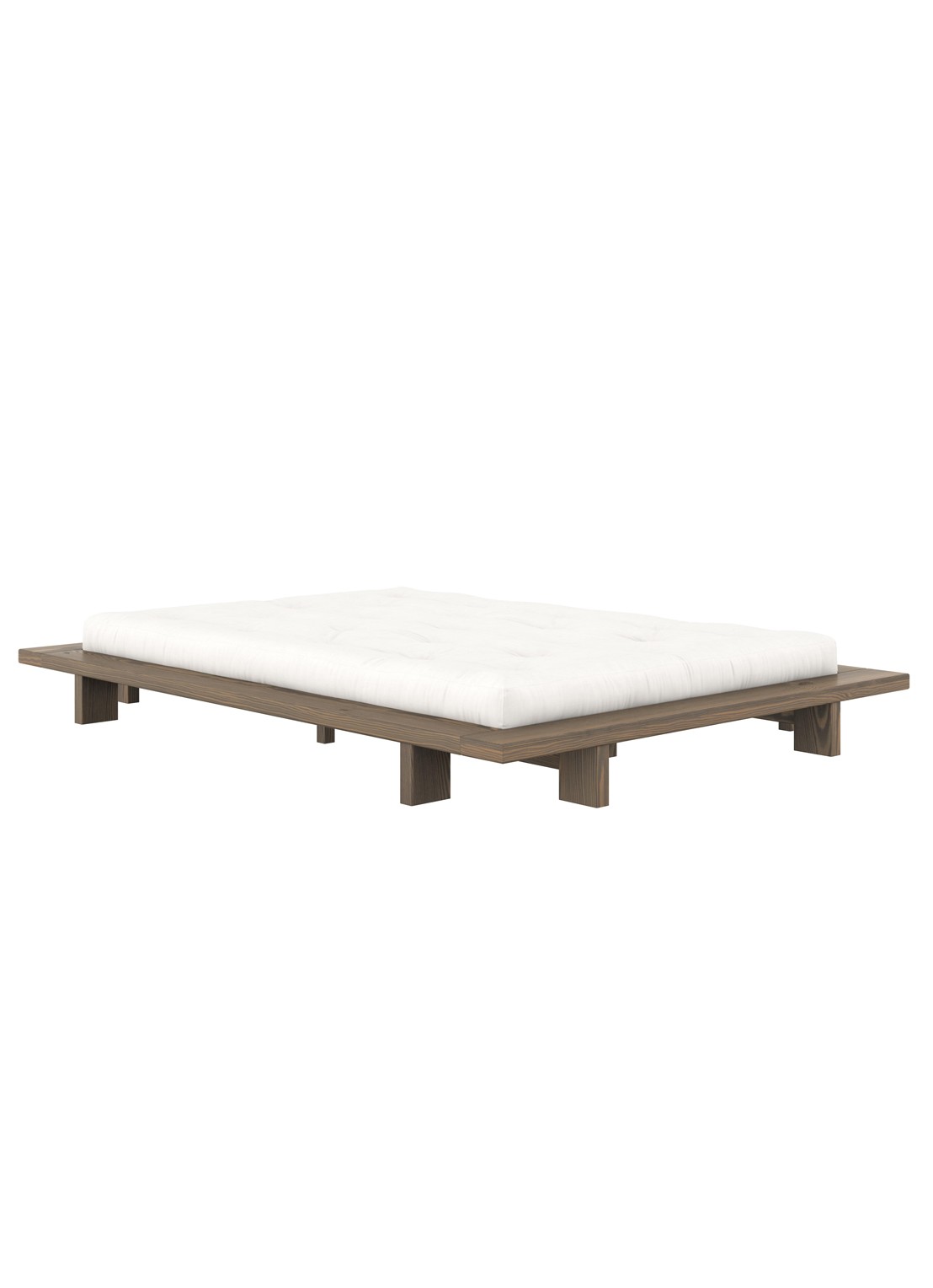 Karup Design Japan bedframe 140 x 200 cm - voorkant bruin
