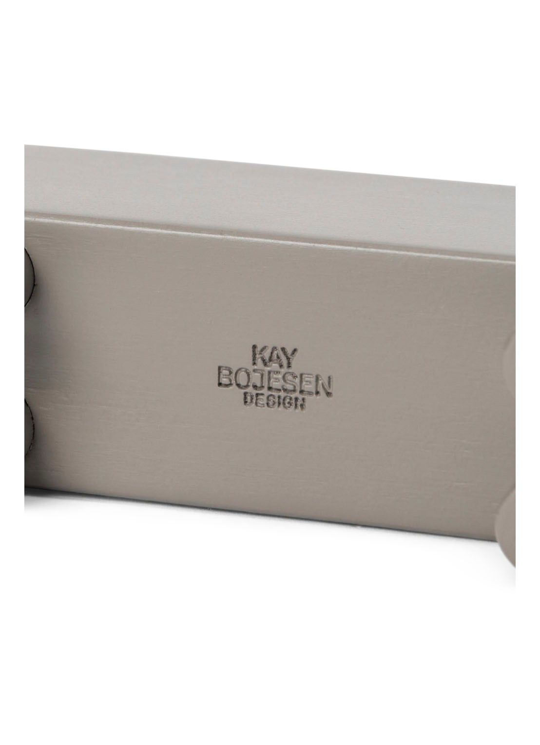 Kay Bojesen Hippo ornament 6 cm - detail 3 grijs