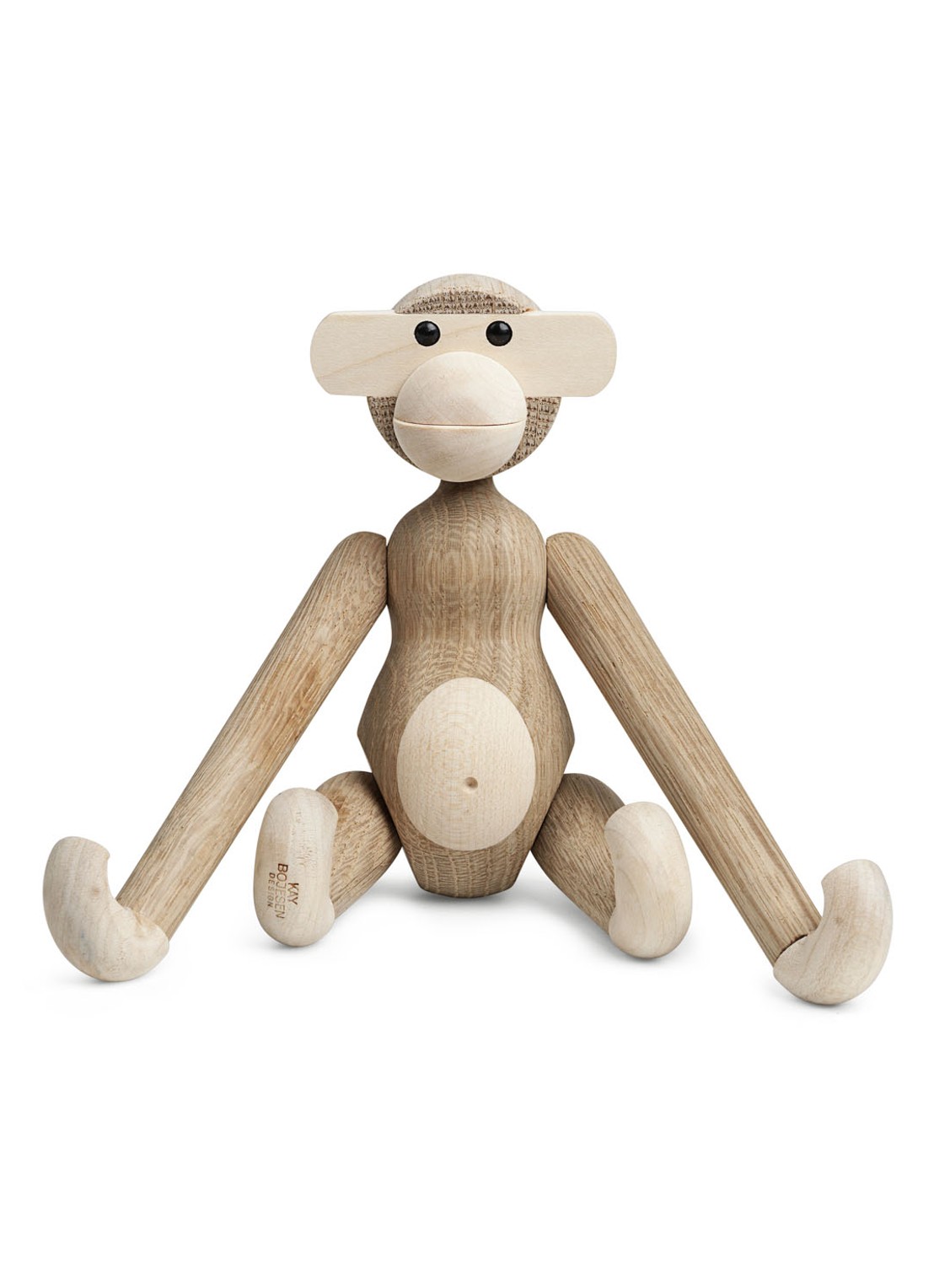 Kay Bojesen Monkey S ornament 20 cm - detail 3 lichtbruin