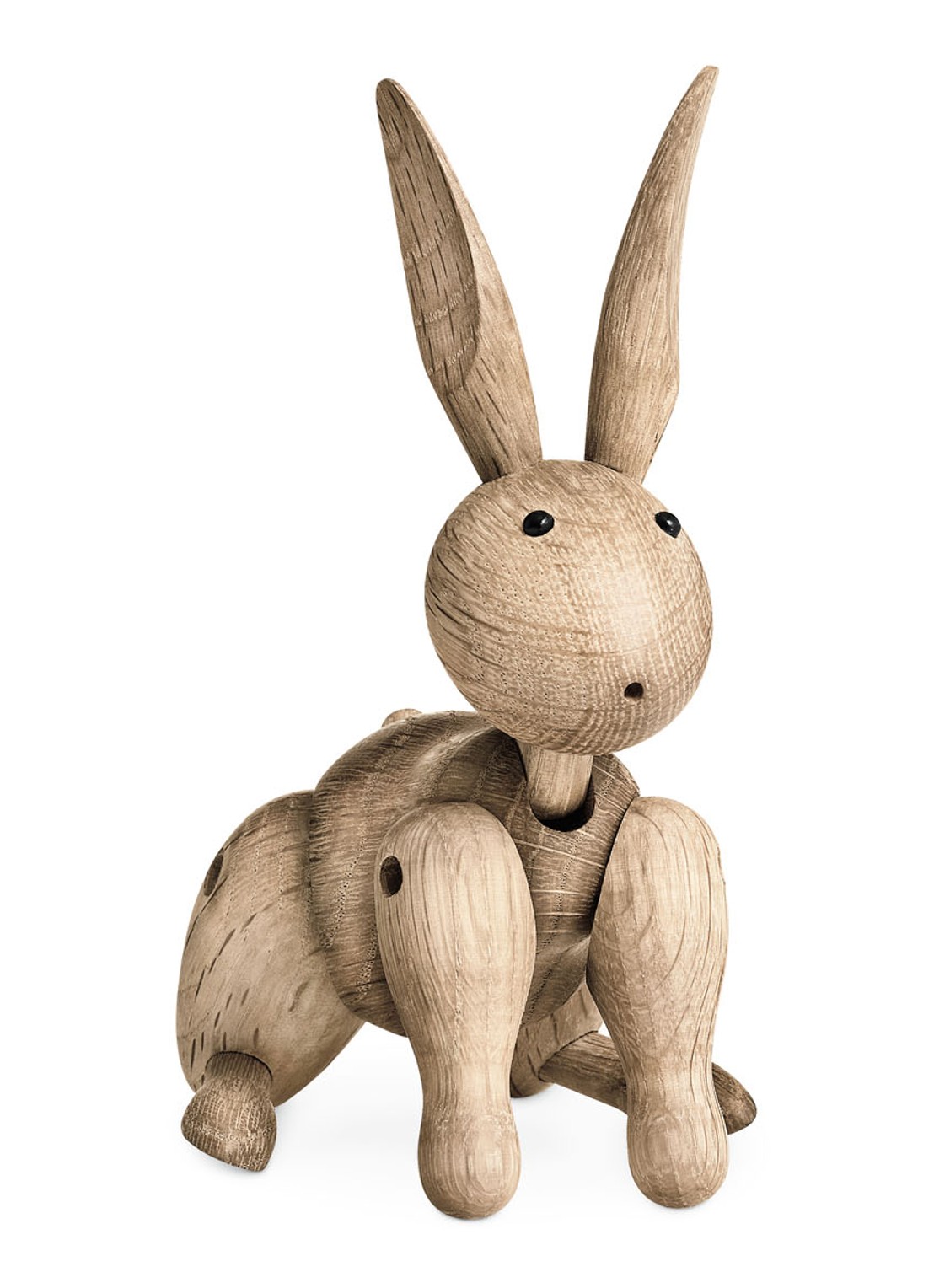 Kay Bojesen Rabbit ornament 16 cm - detail 3 lichtbruin