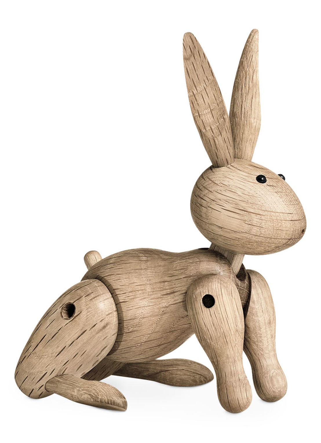 Kay Bojesen Rabbit ornament 16 cm - voorkant lichtbruin