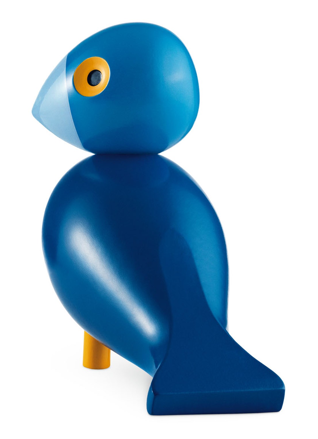 Kay Bojesen Song bird ornament 15 cm - detail 3 donkerblauw