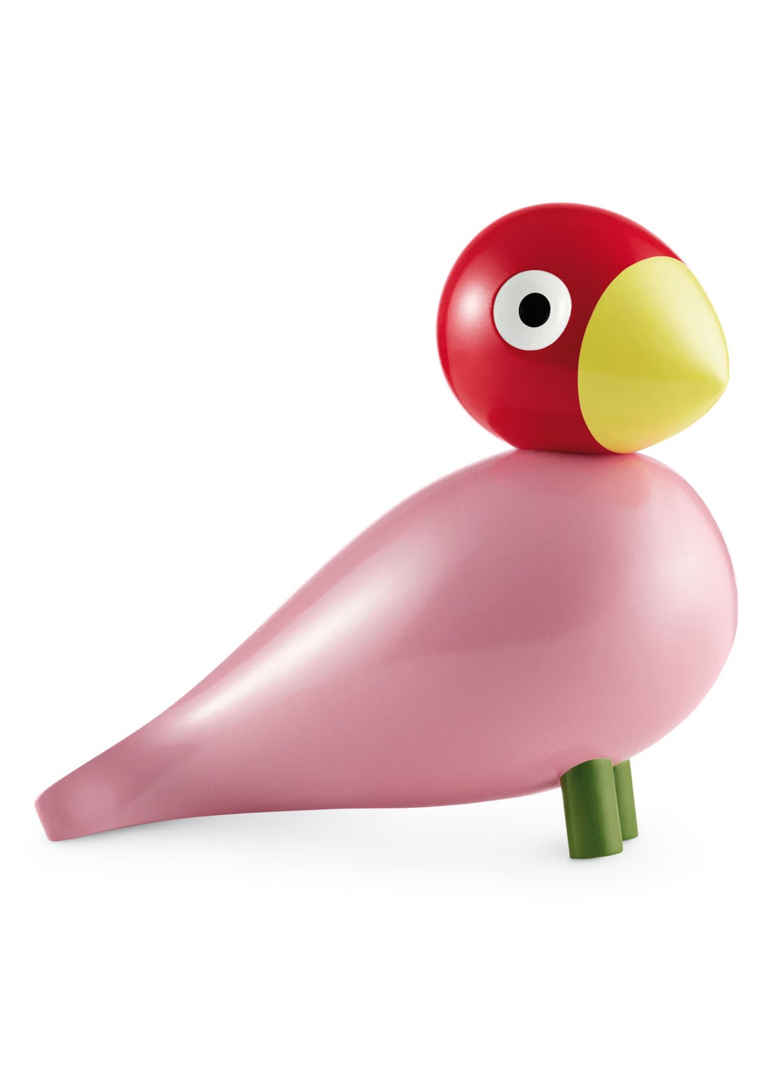 Kay Bojesen Songbird Ruth ornament 15 cm - voorkant 2 roze