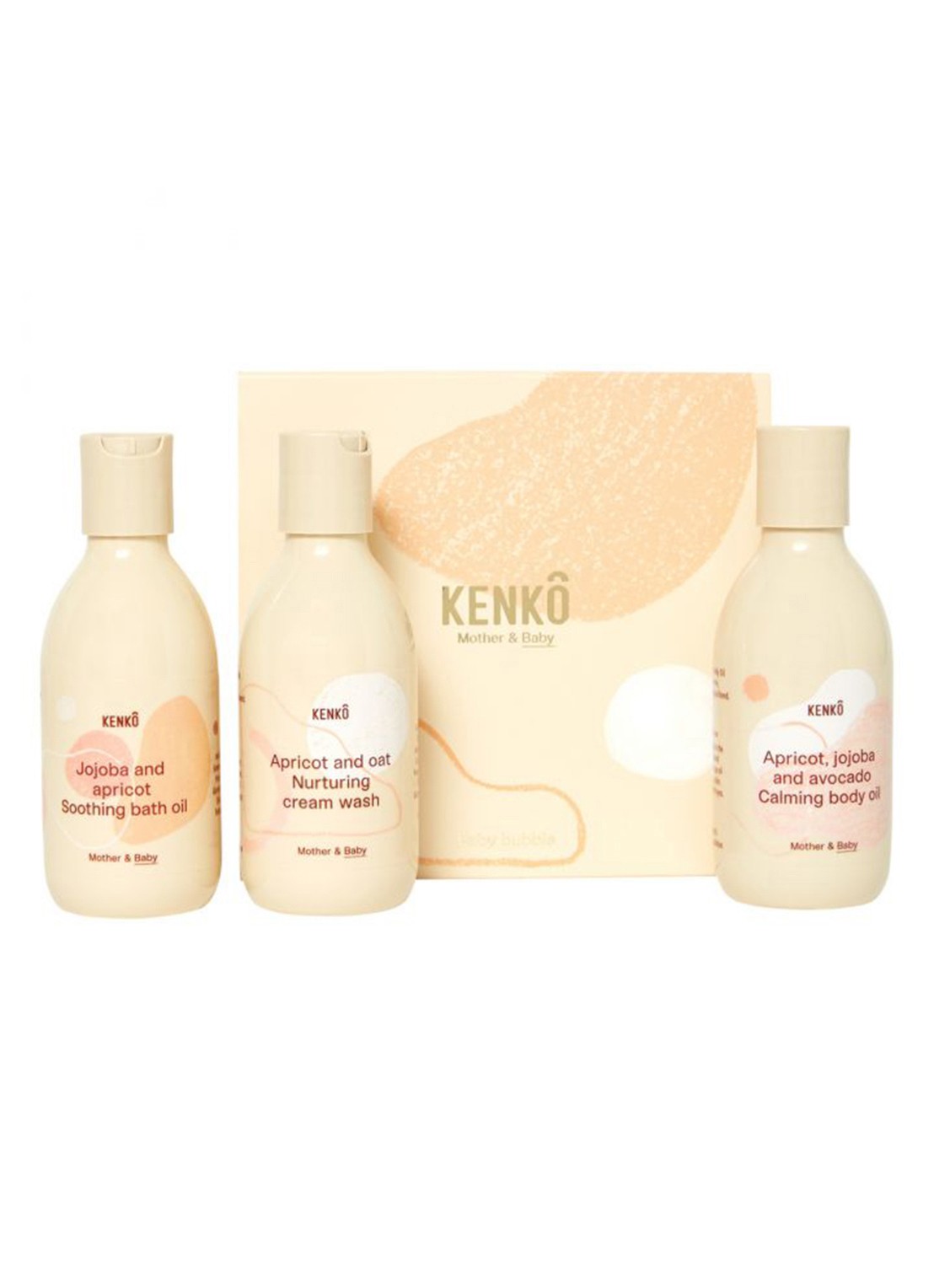 Kenkô Baby Bubble - verzorgingsset - voorkant undefined