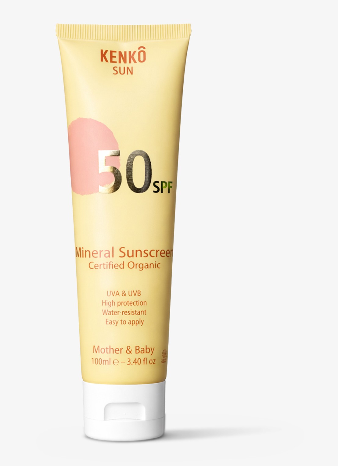 Kenkô Baby & Kids Sun Cream SPF50 - zonnebrand - voorkant multicolor