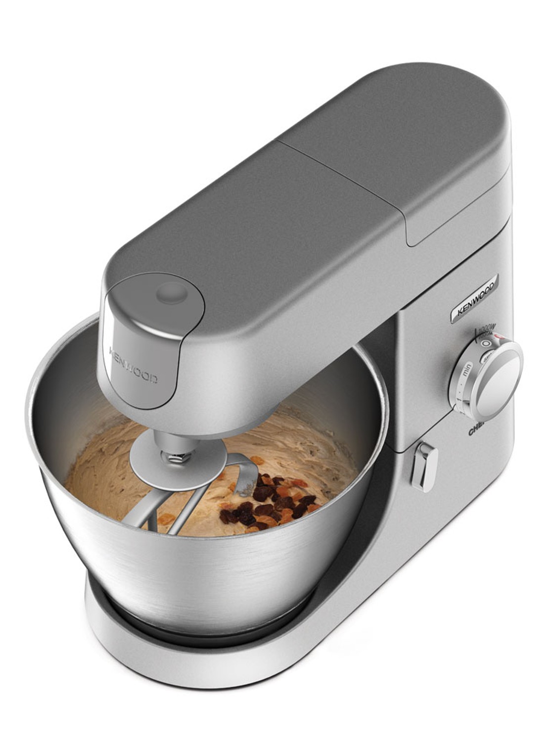 Kenwood Chef keukenmachine 4,6 liter KVC3110S - voorkant 2 zilver