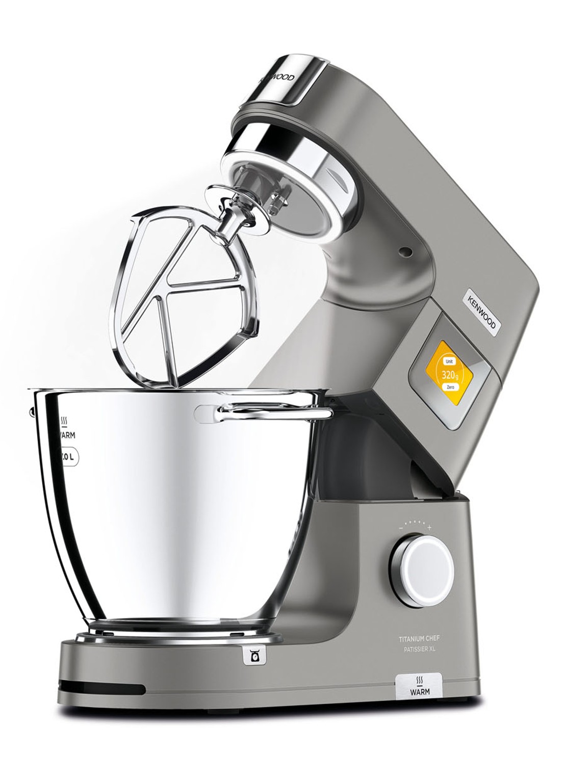 Kenwood Chef Titanium Patissier keukenmachine KWL90.0004SI  - detail 2 zilver