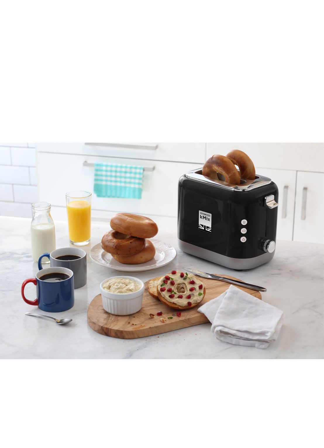 Kenwood KMix broodrooster TCX751BK - voorkant 3 diepzwart
