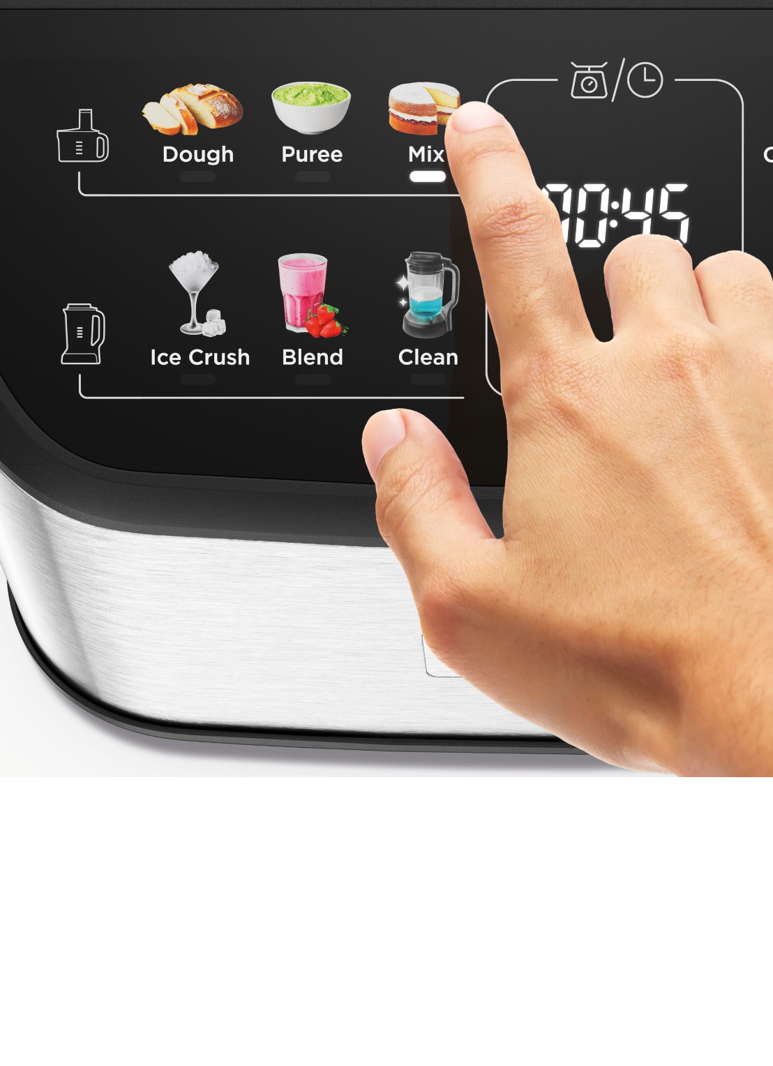 Kenwood MultiPro OneTouch - FDM73.850SS - detail zilver