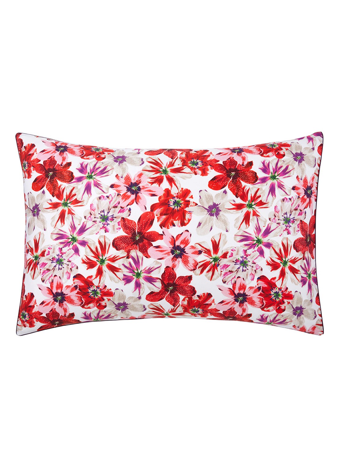 KENZO Fleur kussensloop - voorkant rood