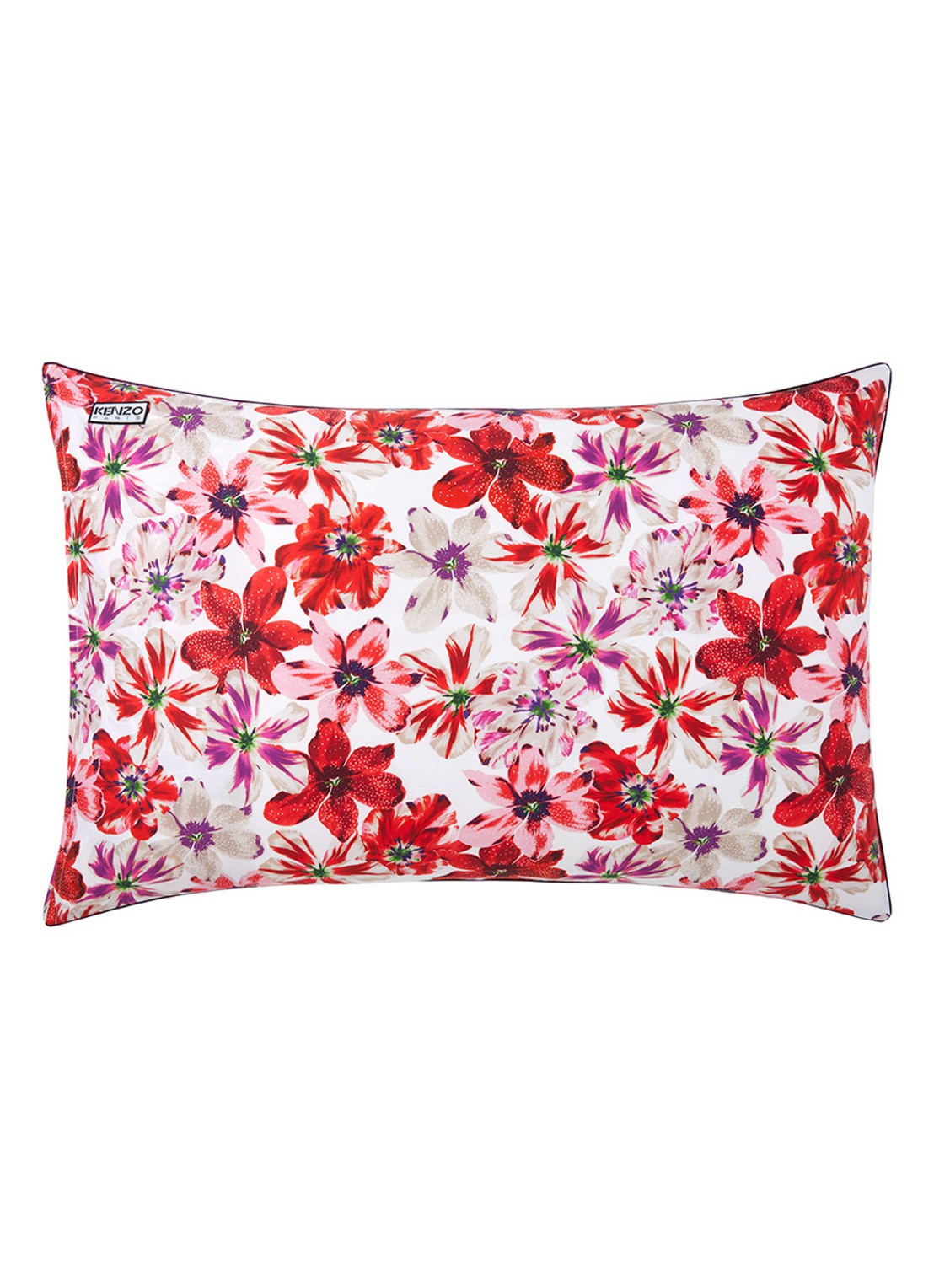 KENZO Fleur kussensloop - voorkant 2 rood