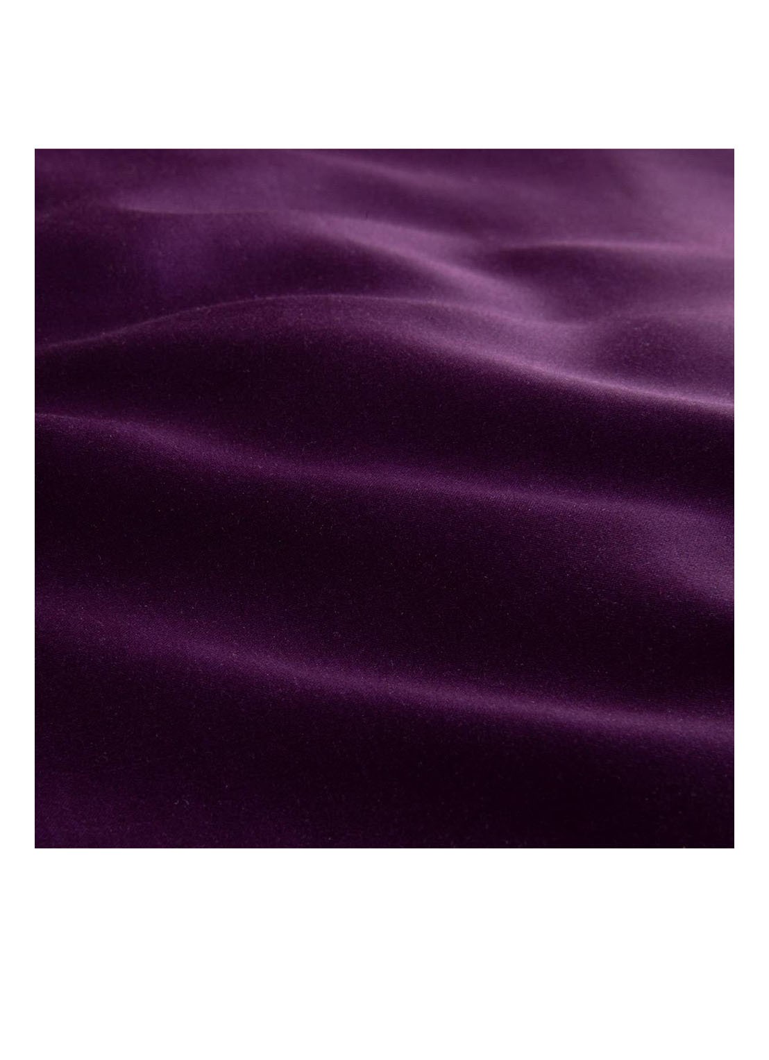KENZO Iconic dekbedovertrek van katoensatijn 300TC - exclusief kussenslopen - achterkant 2 aubergine