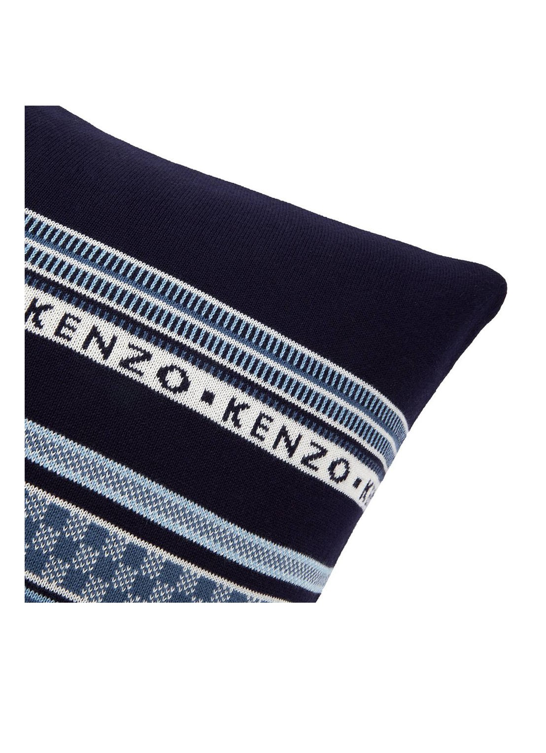 KENZO Jakado sierkussenhoes 45 x 45 cm - detail 4 donkerblauw