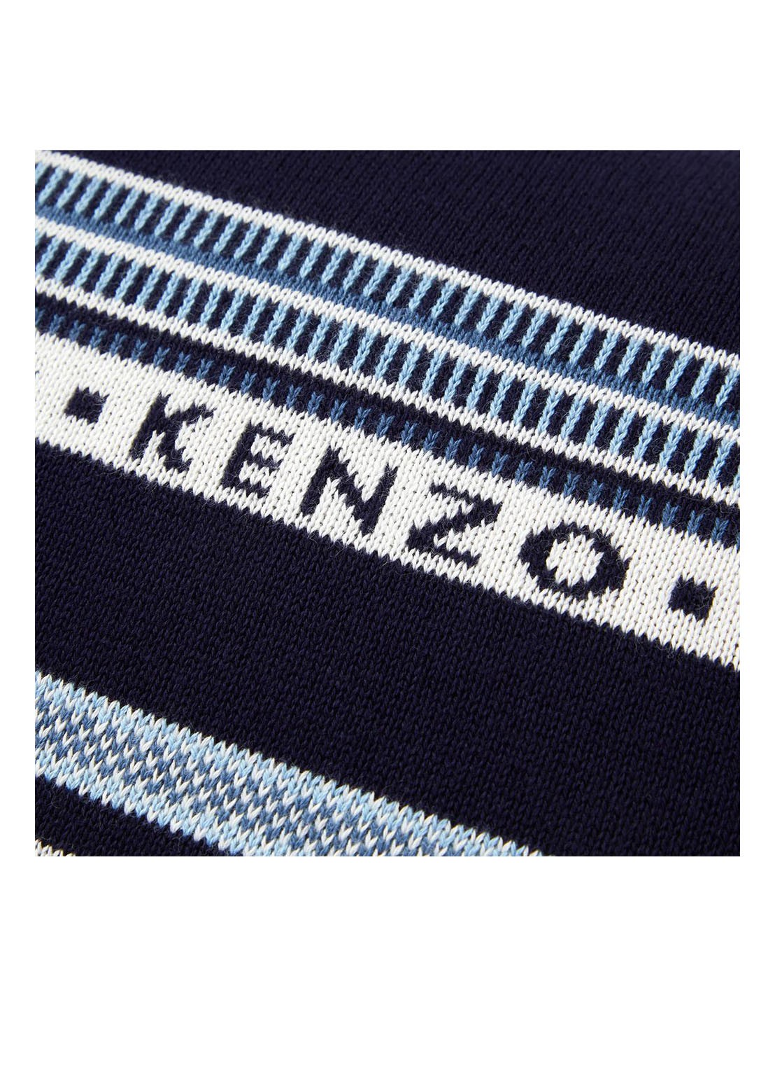 KENZO Jakado sierkussenhoes 45 x 45 cm - detail 5 donkerblauw
