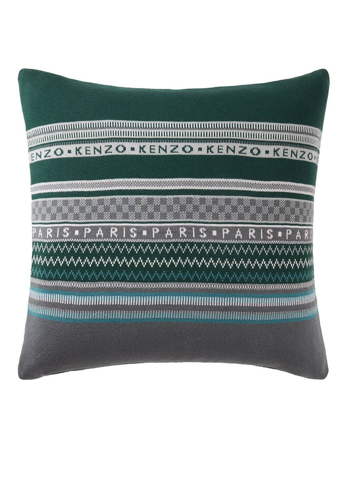 KENZO Jakado sierkussenhoes 45 x 45 cm - voorkant groen
