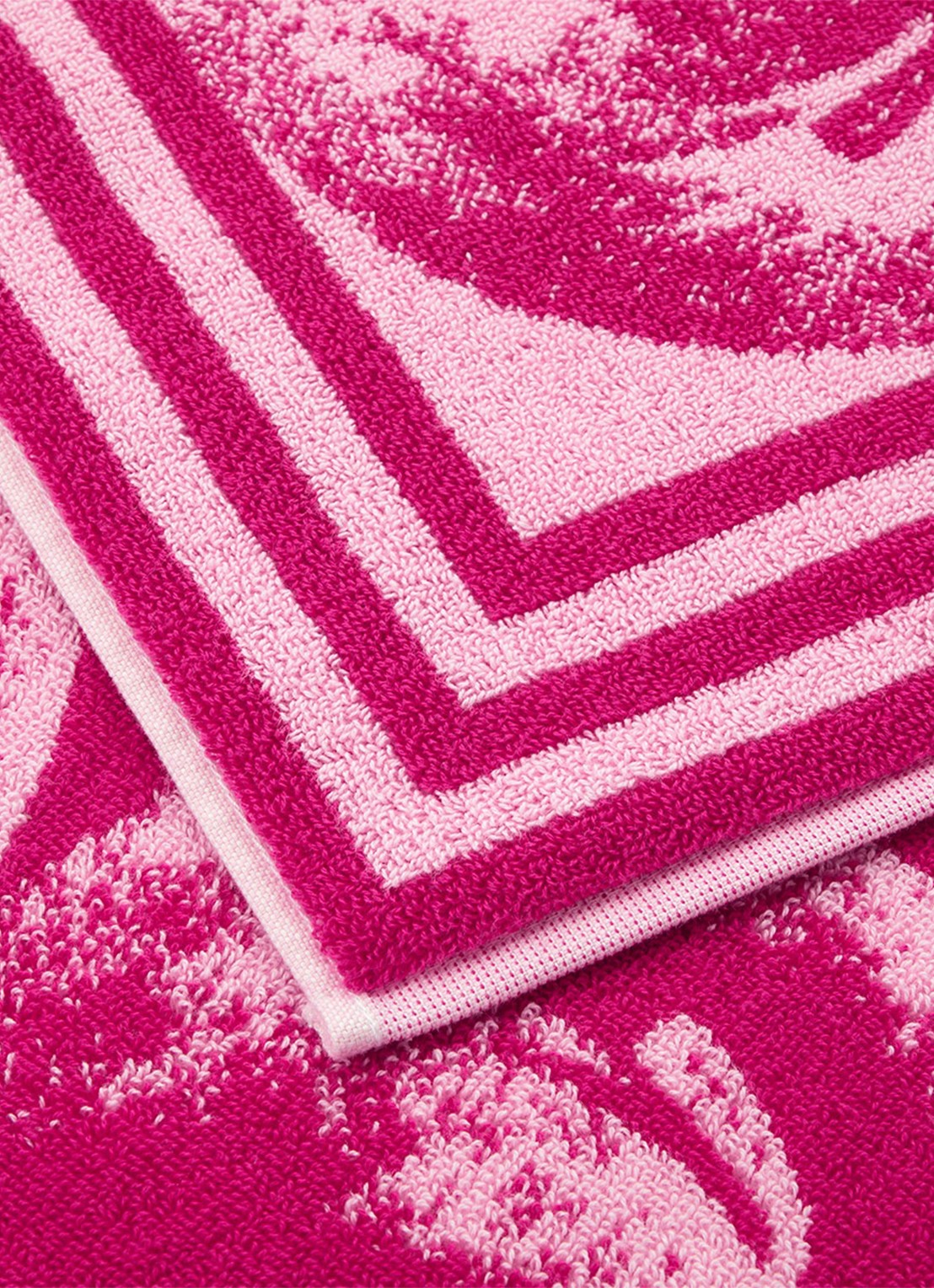 KENZO K Apple strandlaken - 500 gr/m² - 90 x 160 cm - achterkant roze