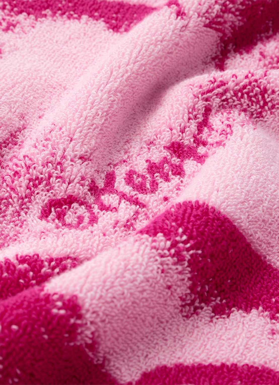 KENZO K Apple strandlaken - 500 gr/m² - 90 x 160 cm - detail 4 roze