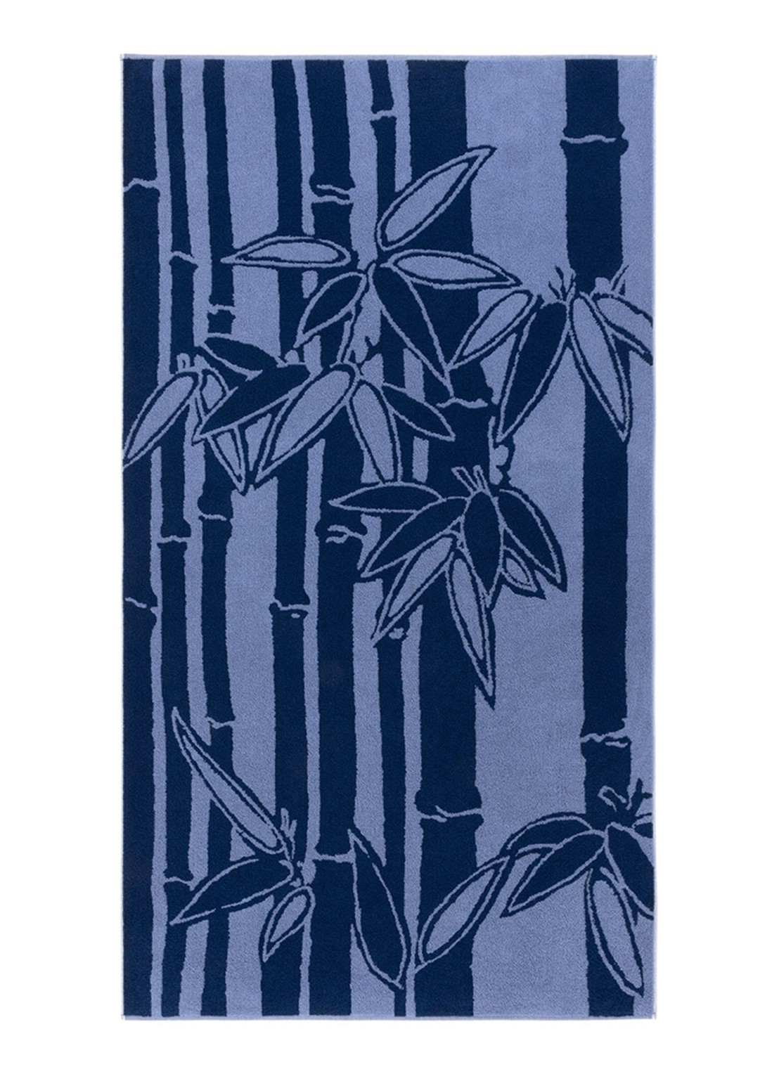 KENZO K Bamboo strandlaken - 90 x 160 cm - voorkant 3 blauw