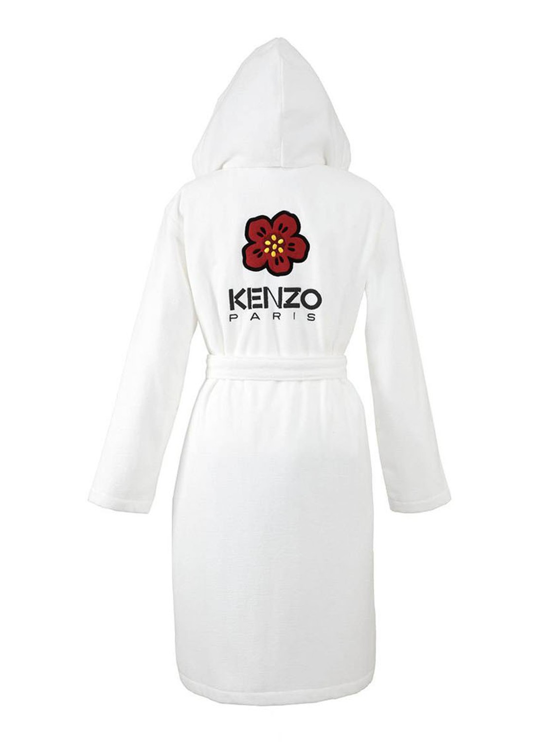 KENZO K Boke badjas van  katoen - unisex - achterkant 10 wit