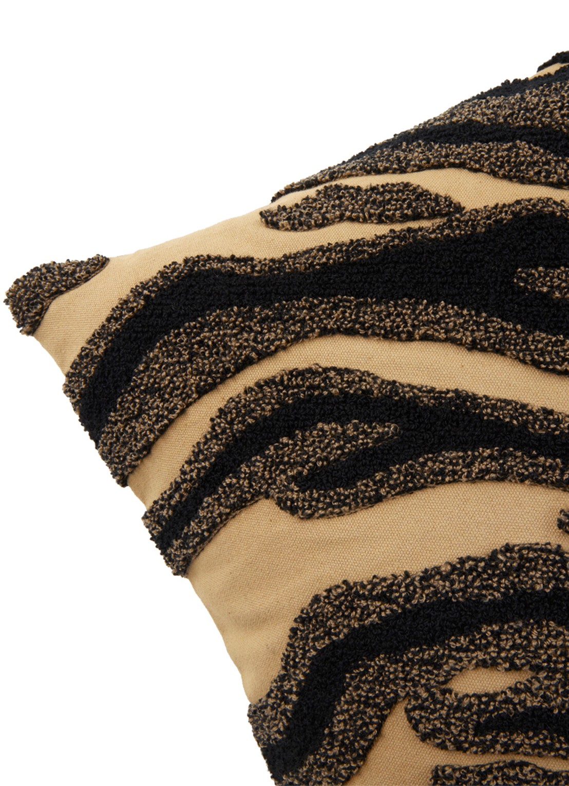 KENZO K Fauve sierkussenhoes 45 x 45 cm - voorkant 4 beige