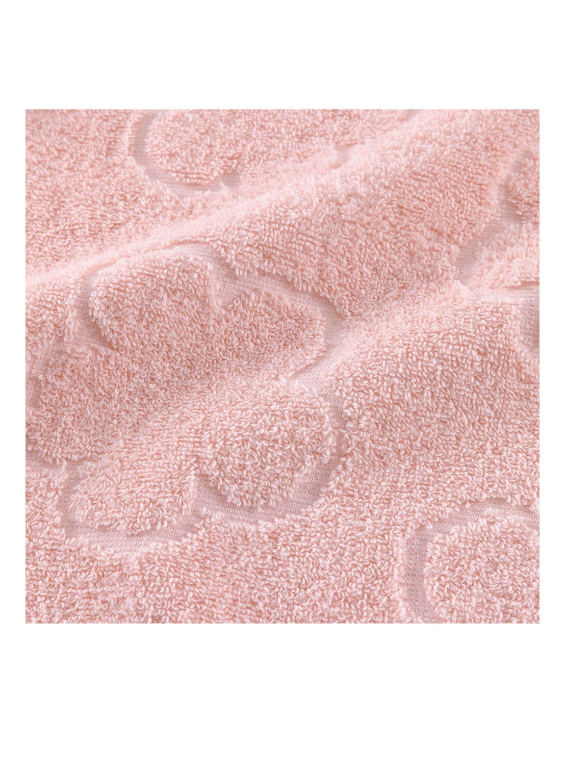 KENZO K Hanadot badlaken 90 x 150 cm - voorkant 3 oudroze
