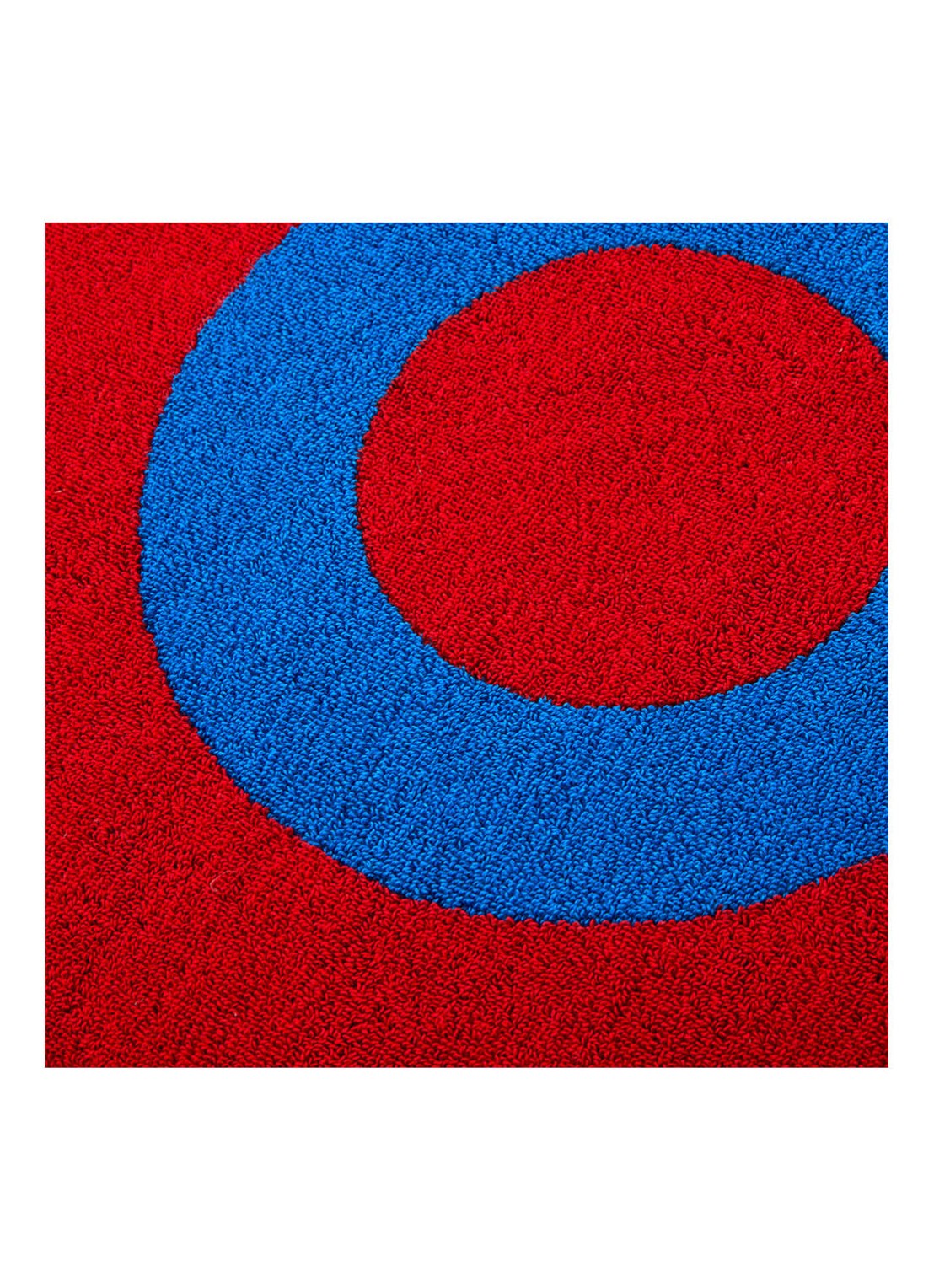 KENZO K Label strandlaken - 500gr/m2 - 90 x 160 cm  - detail 2 rood