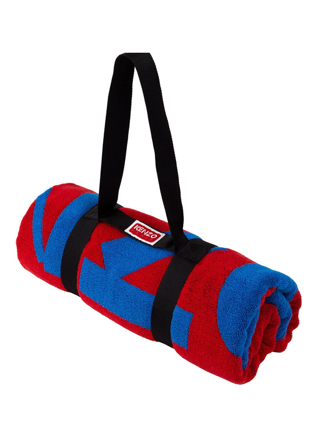 KENZO K Label strandlaken - 500gr/m2 - 90 x 160 cm  - detail 4 rood
