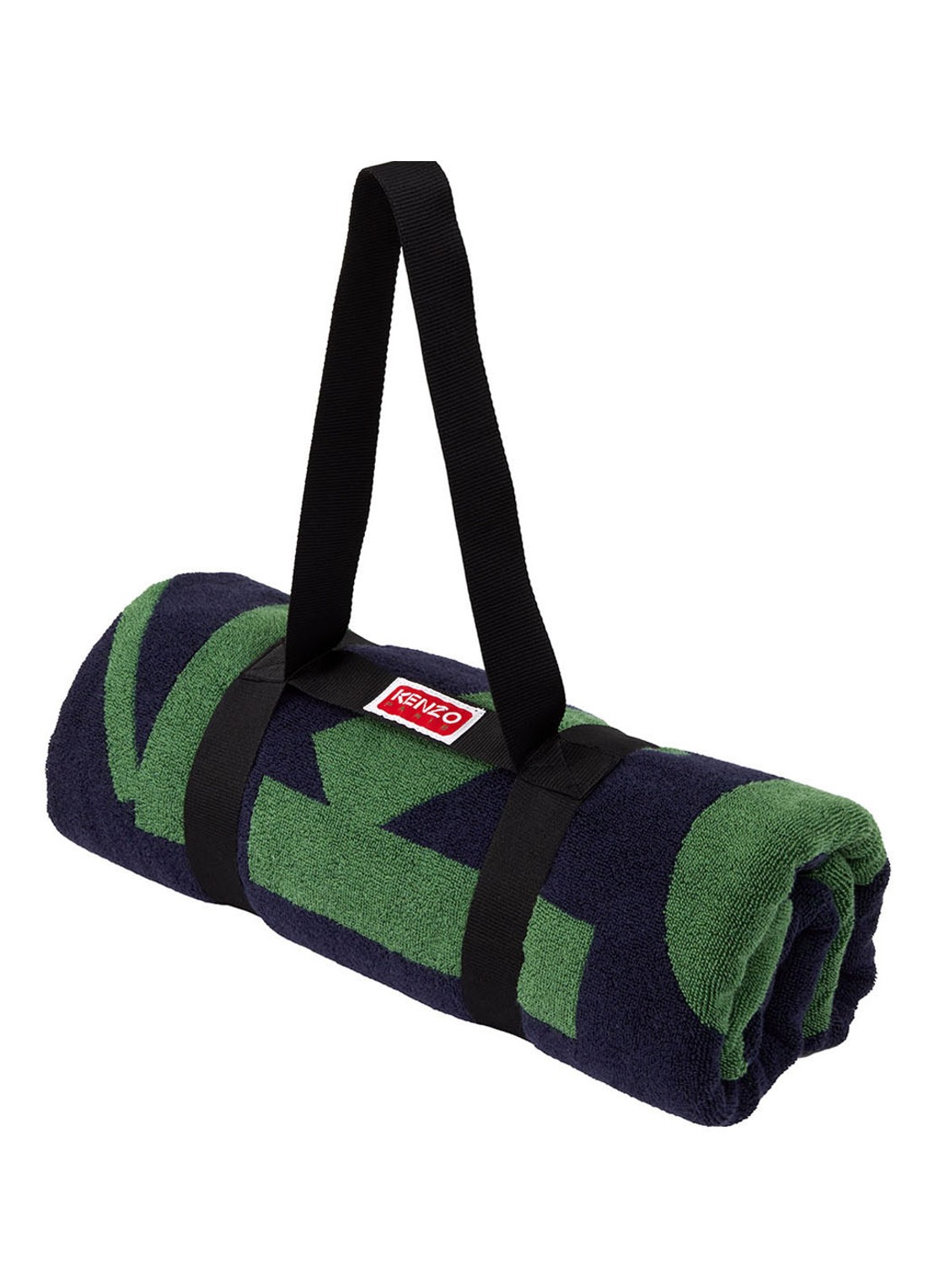 KENZO K Label strandlaken - 500gr/m2 - 90 x 160 cm  - detail 7 groen