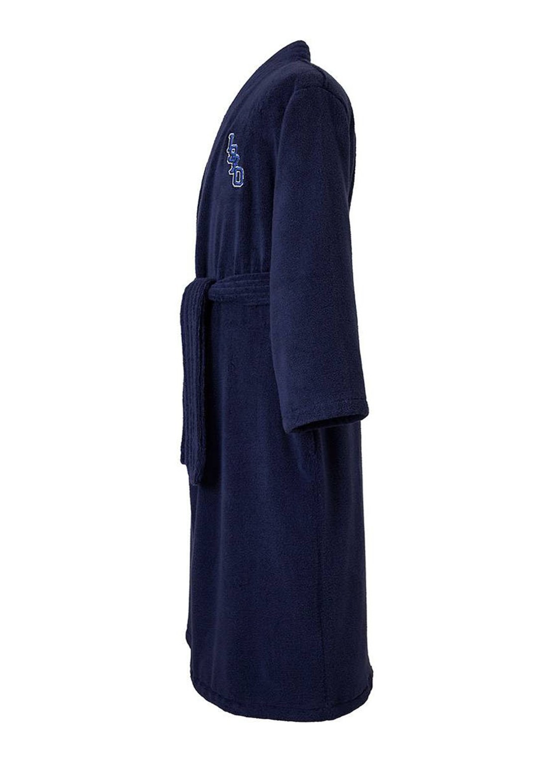 KENZO K Vtiger badjas van  katoen met logoprint - voorkant 7 royalblauw