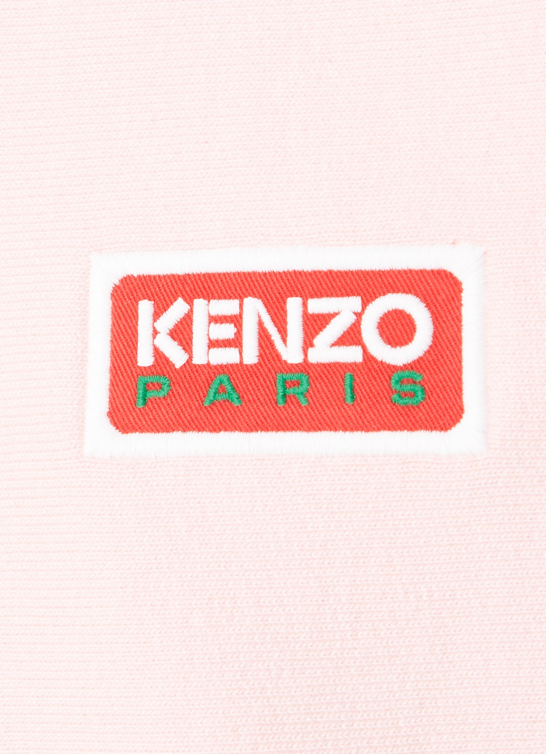 KENZO Sweater met logo- en backprint - detail 3 lichtroze