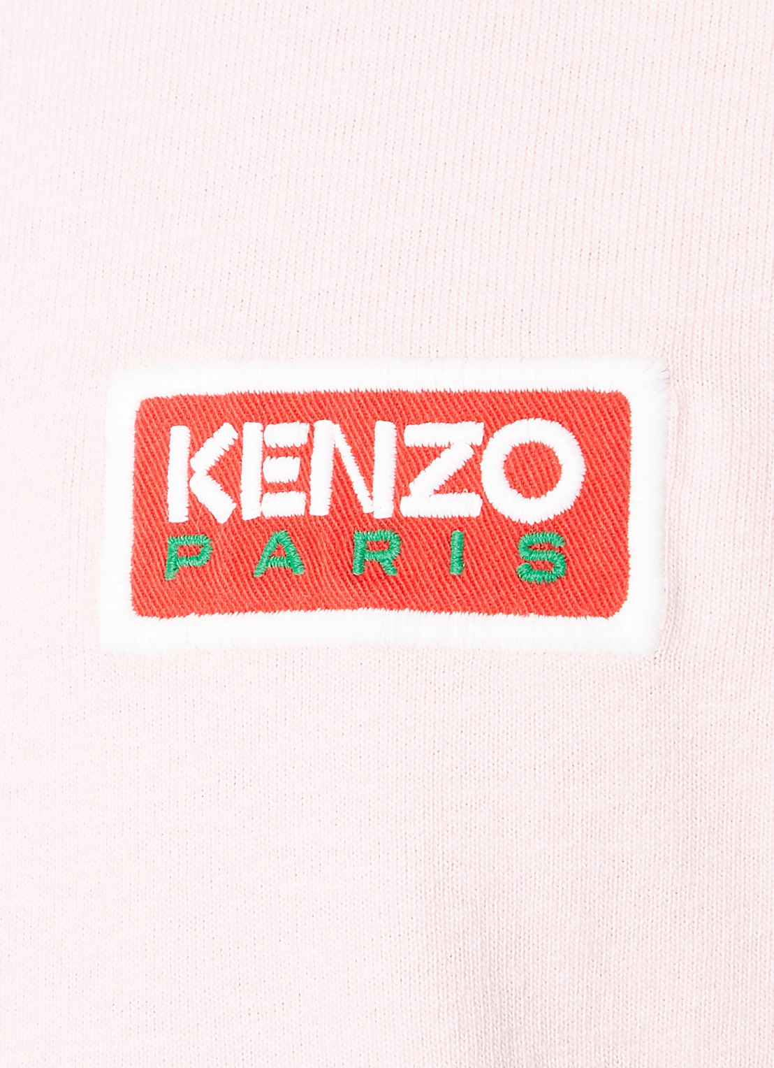 KENZO T-shirt met logo- en backprint - detail 5 lichtroze