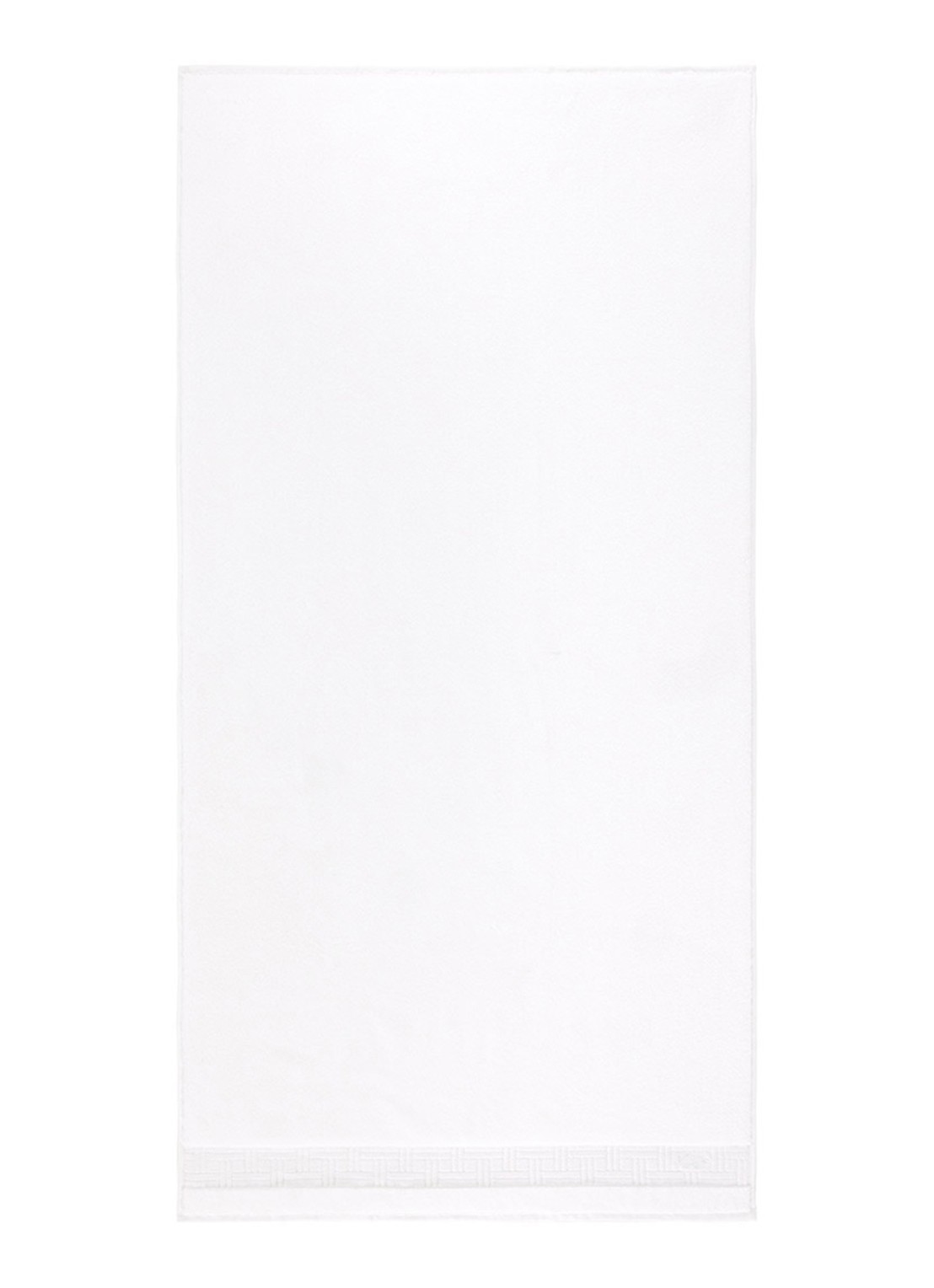 KENZO Weave badhanddoek - 70 x 140 cm - voorkant wit