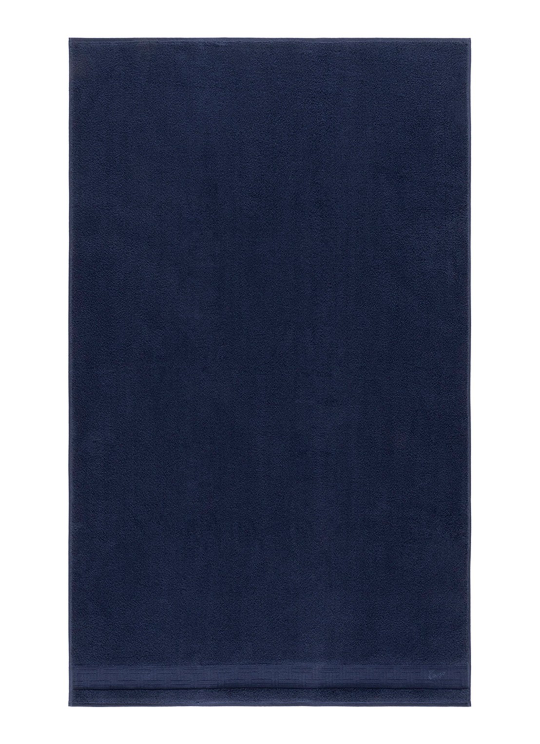KENZO Weave badlaken - 92 x 150 cm - voorkant donkerblauw