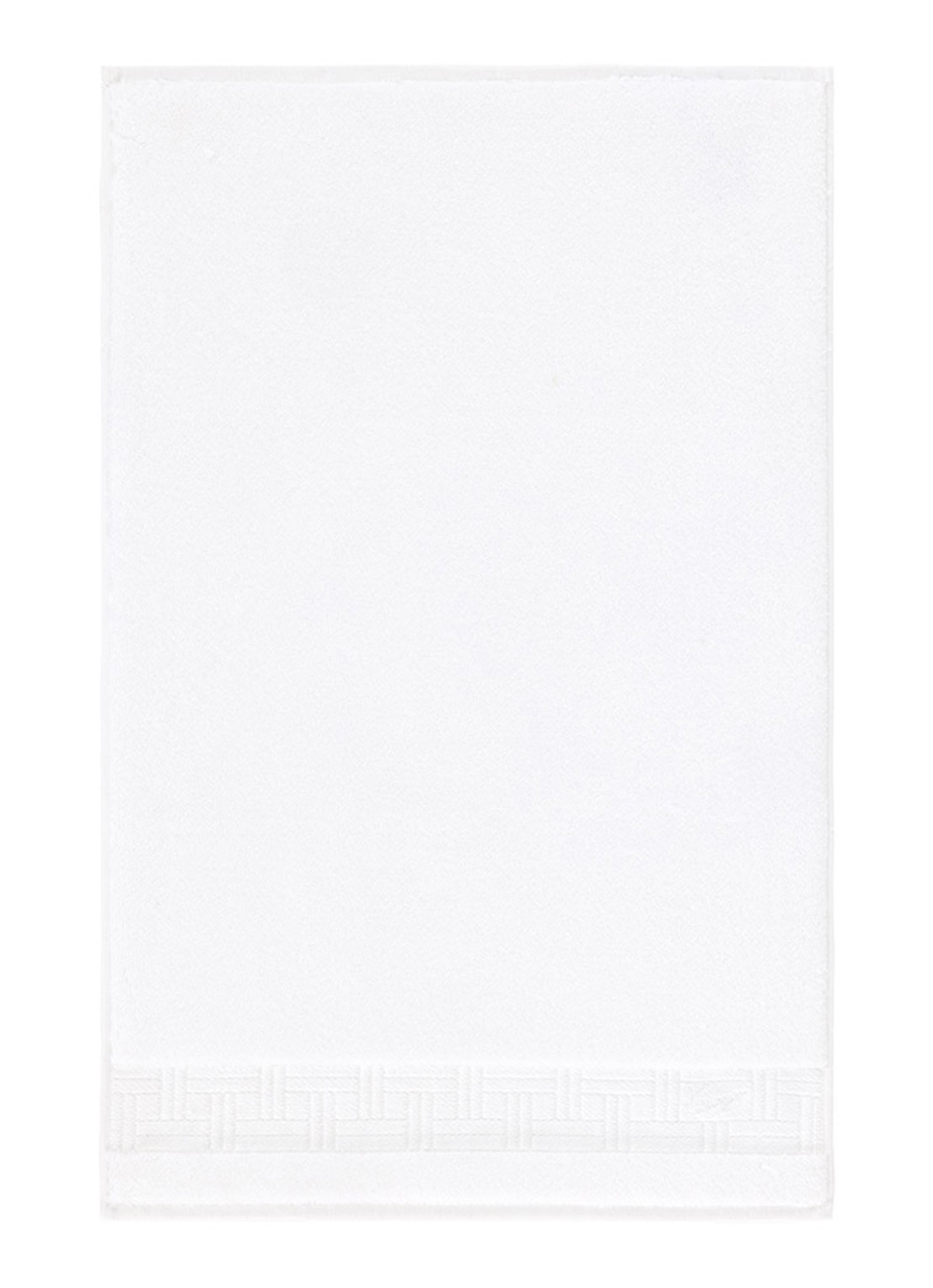 KENZO Weave gastendoek - 45 x 70 cm - voorkant wit