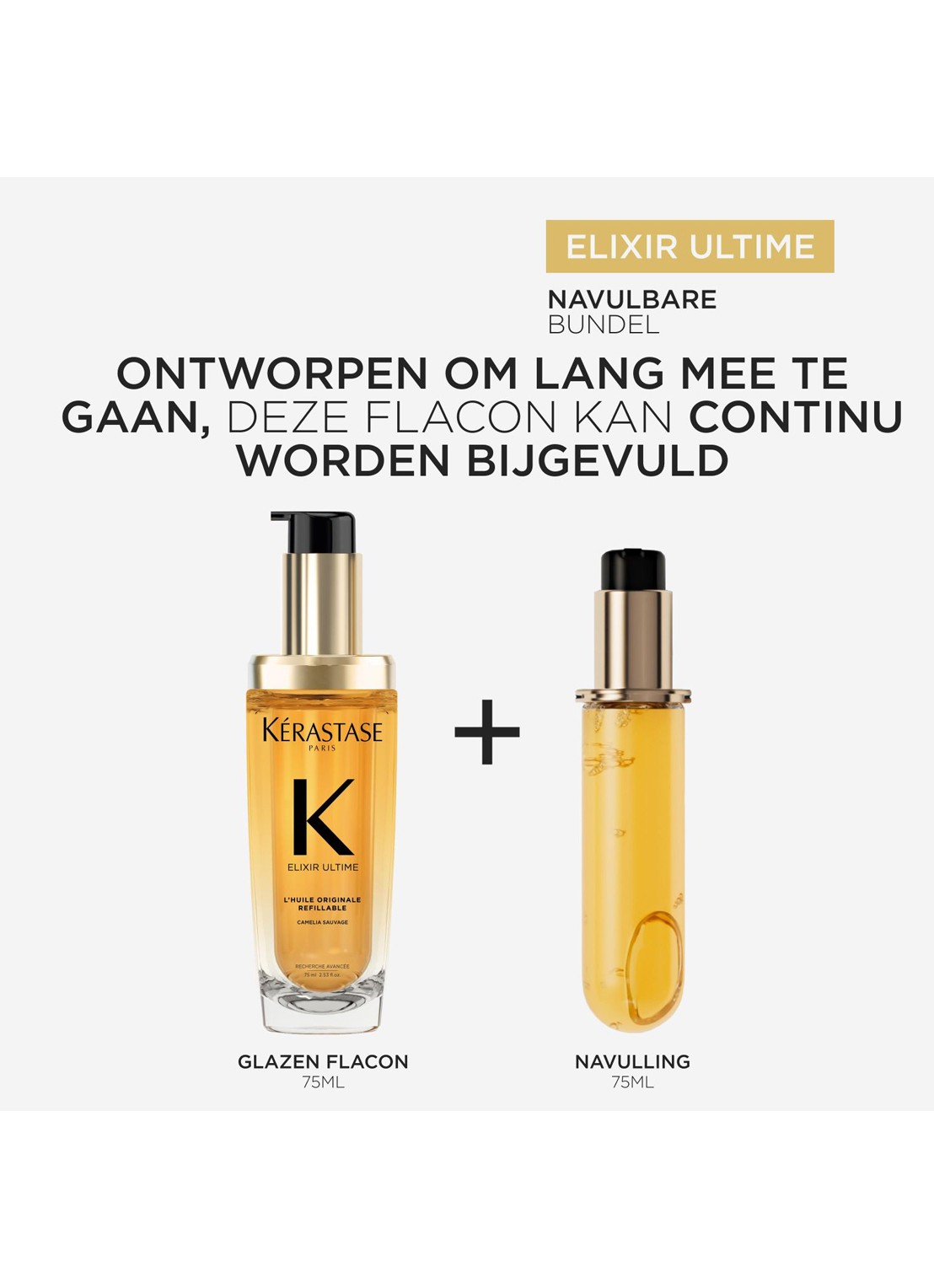 Kérastase Elixir Ultime L'Huile Originale - haarolie navulling - detail 2 undefined