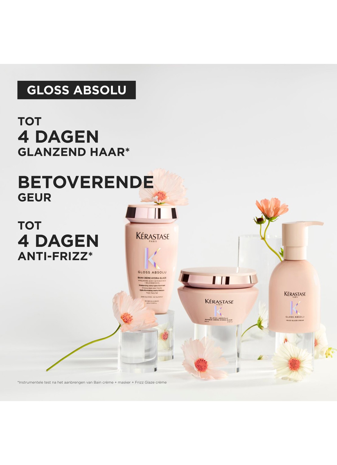 Kérastase Gloss Absolu Frizz-Glaze Cream -  stylingcrème - detail 4 undefined