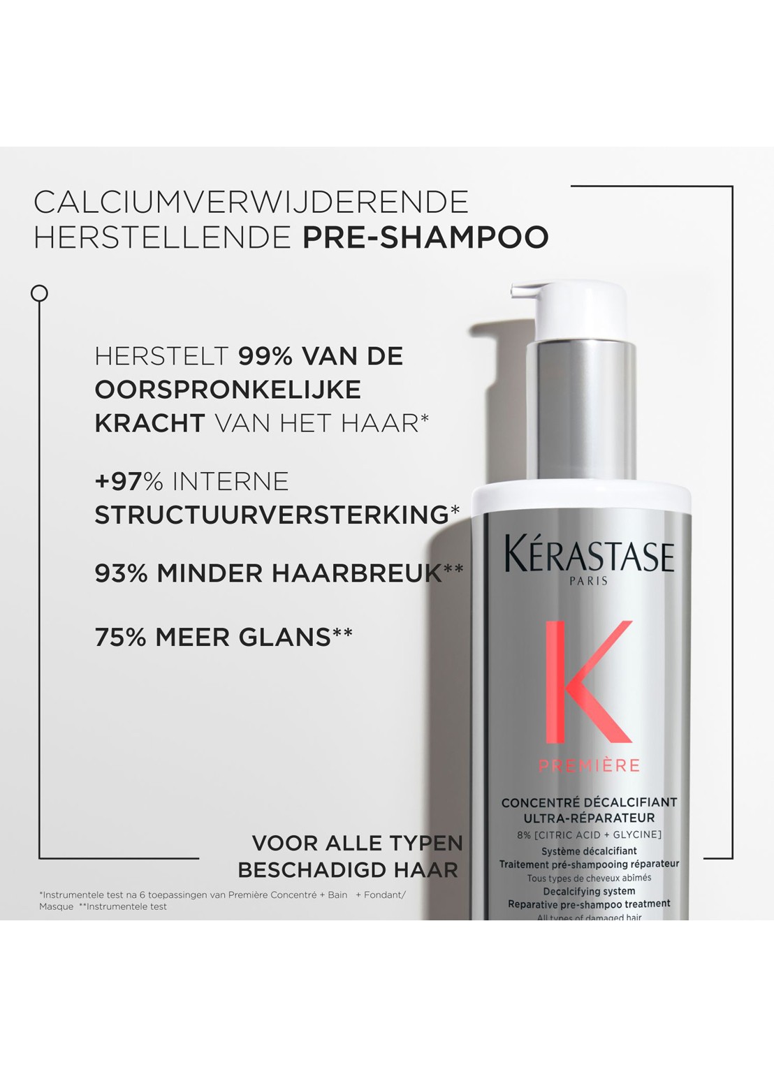Kérastase Première Concentré Décalcifiant Ultra-Réparateur - pré-shampoo - voorkant 3 undefined