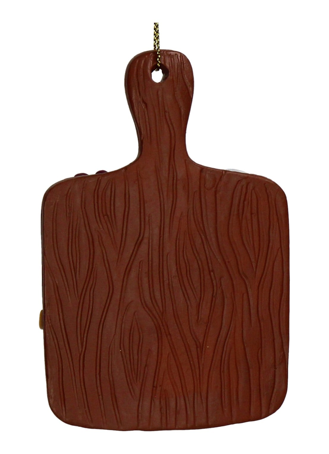 Kersten Kaasplank kersthanger 10,2 cm - achterkant 2 bruin