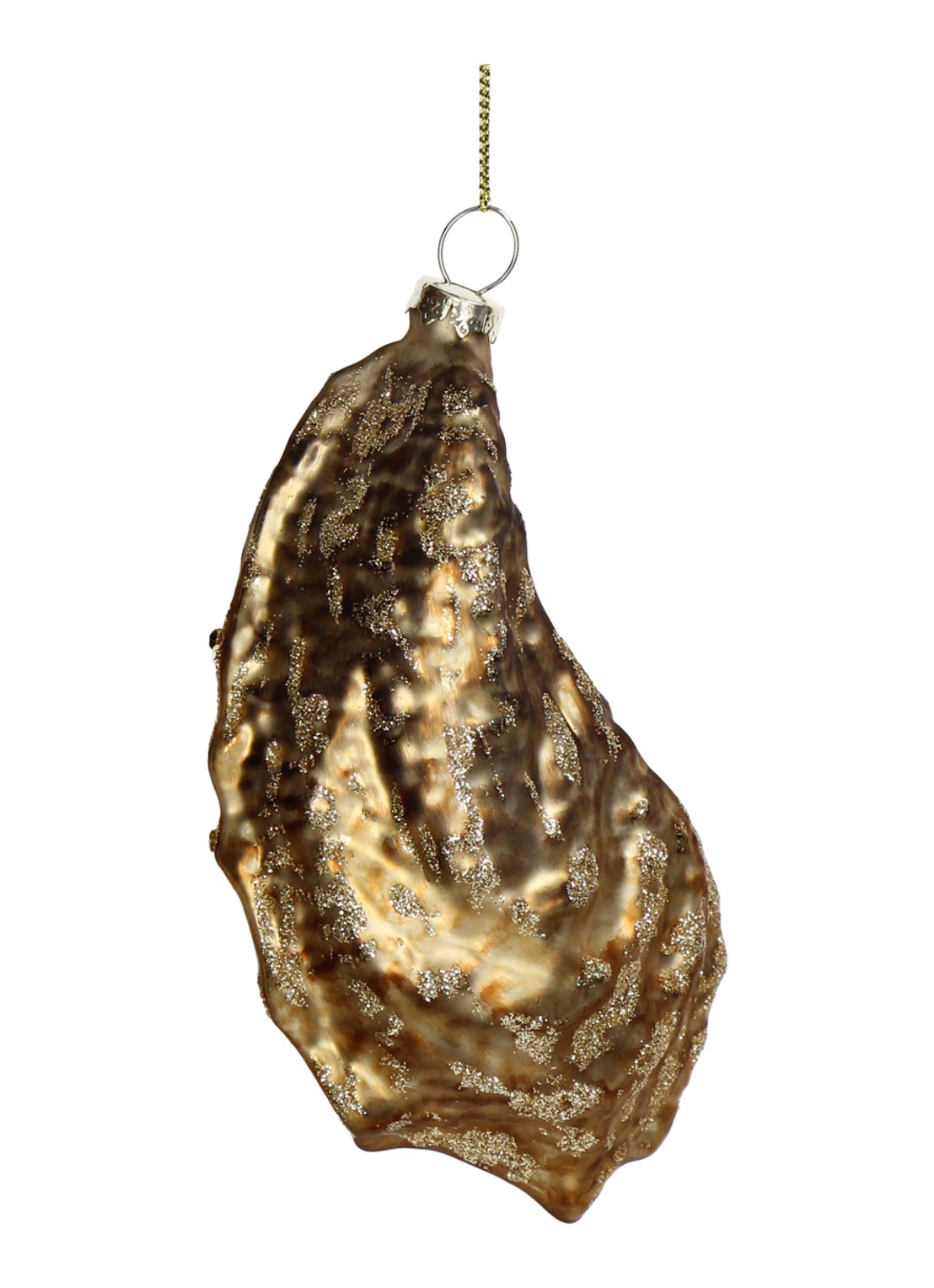 Kersten Oester kersthanger 14 cm - achterkant 2 goud