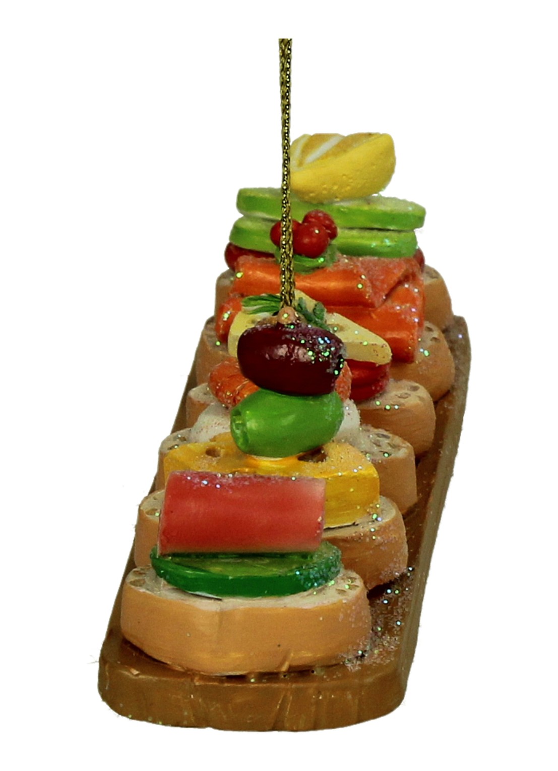 Kersten Tapas kersthanger 14 cm - detail 4 bruin