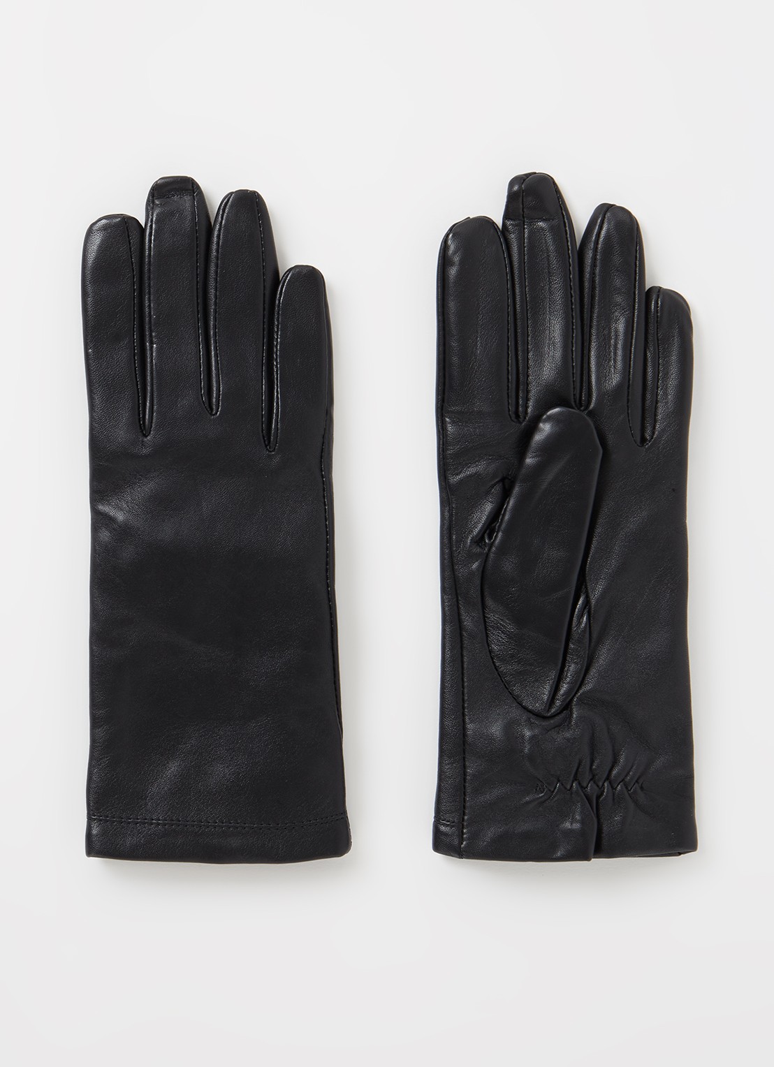 Kessler Chelsea Touch handschoenen van leer - voorkant zwart