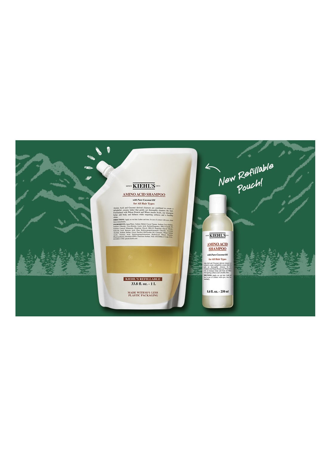 Kiehl's Amino Acid Shampoo - navulling - detail 3 undefined