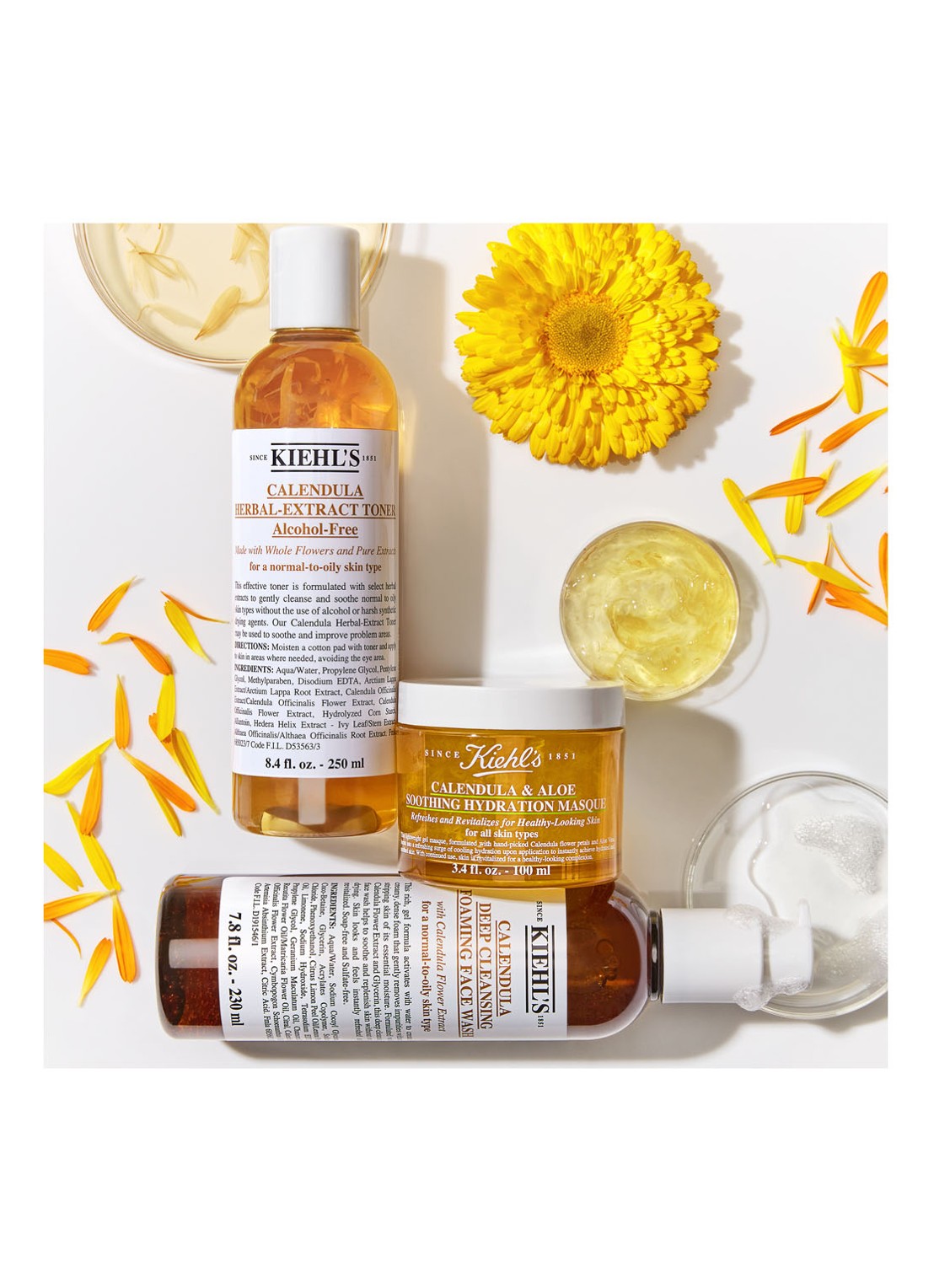 Kiehl's Calendula Foaming Wash - reinigingsschuim - detail 5 undefined