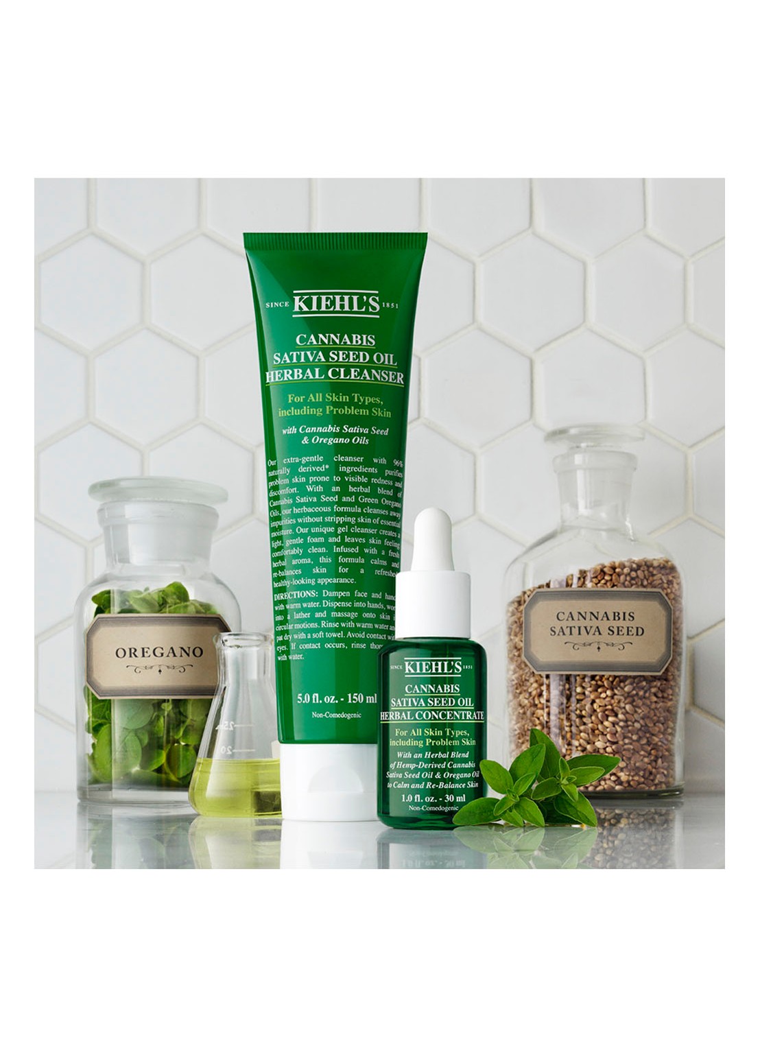 Kiehl's Cannabis Sativa Seed Oil Herbal Concentrate - gezichtsolie - detail 4 undefined
