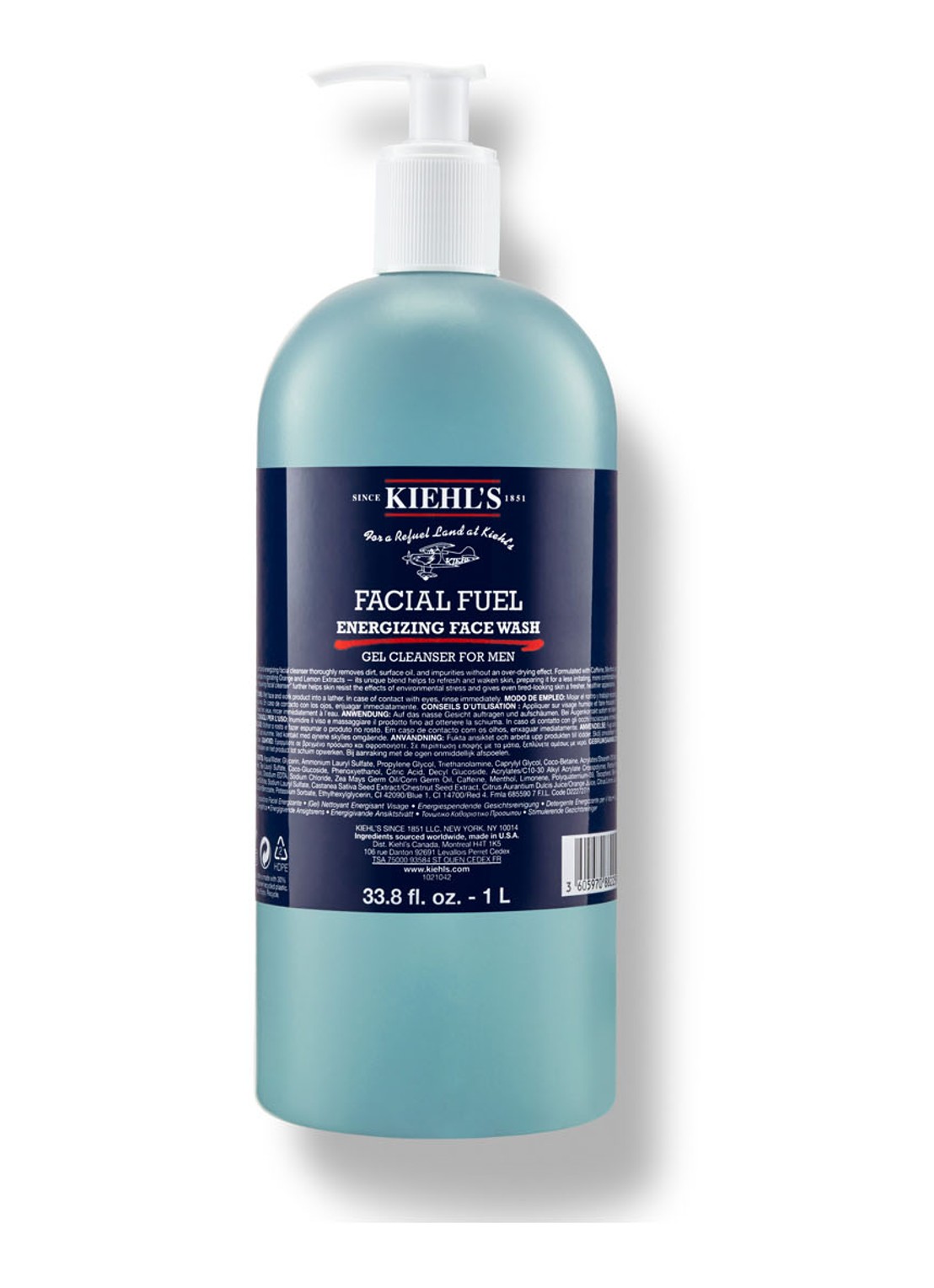 Kiehl's Facial Fuel Energizing Facewash - voorkant 3 undefined