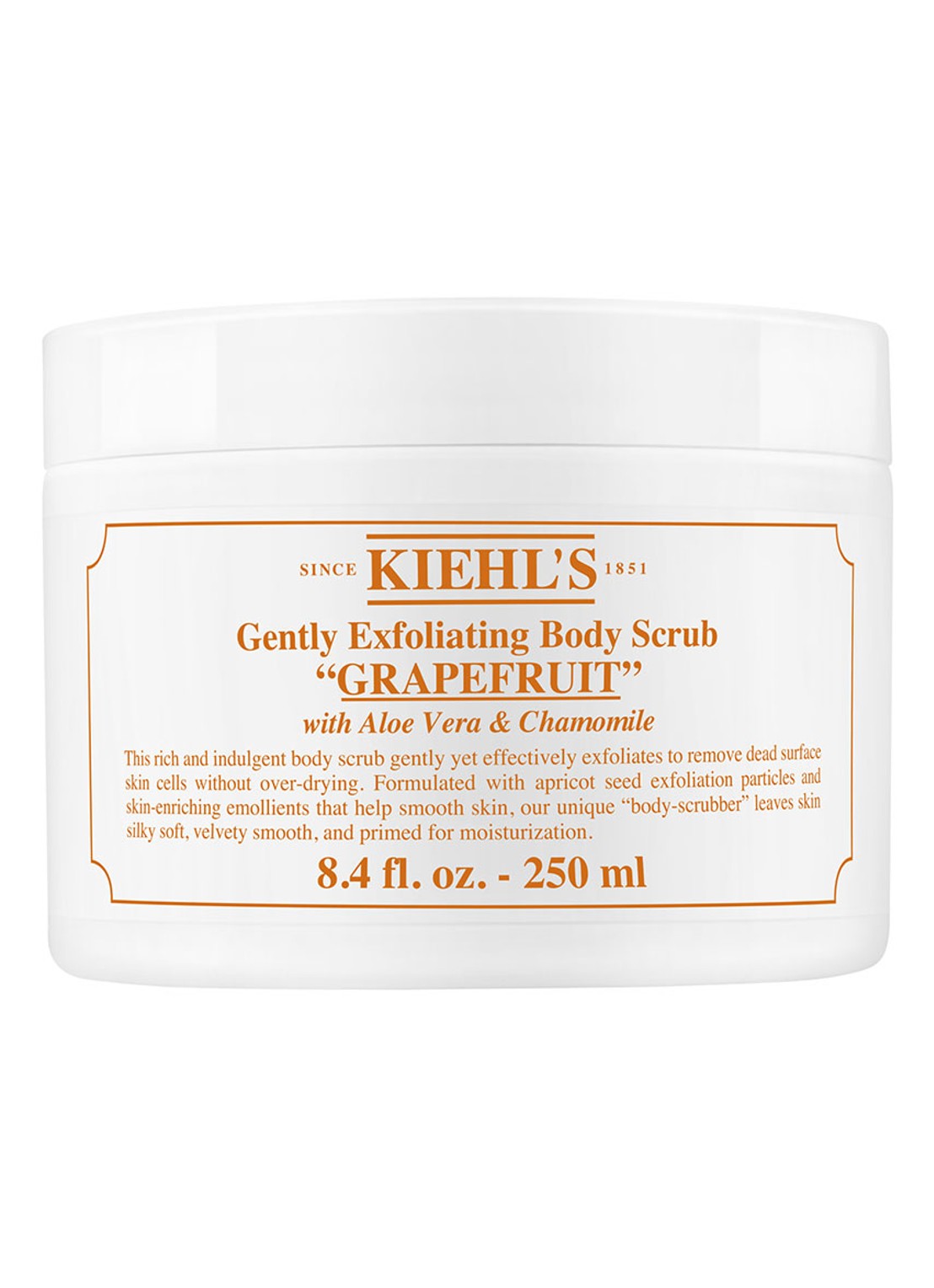 Kiehl's Gently Exfoliating Body Scrub Grapefruit - lichaamsscrub - voorkant undefined