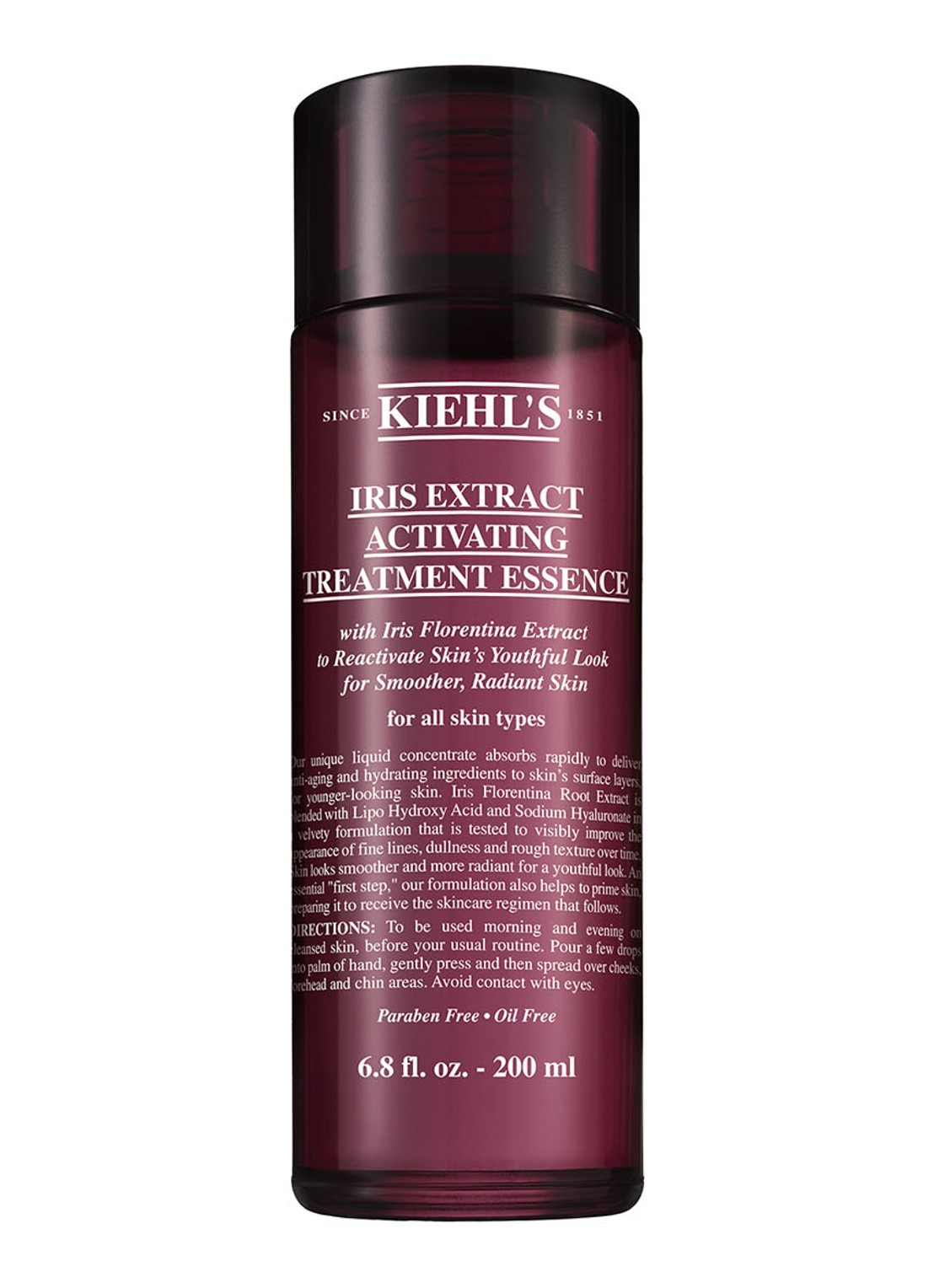 Kiehl's Iris Extract Activating Treatment Essence - herstellend water - voorkant undefined