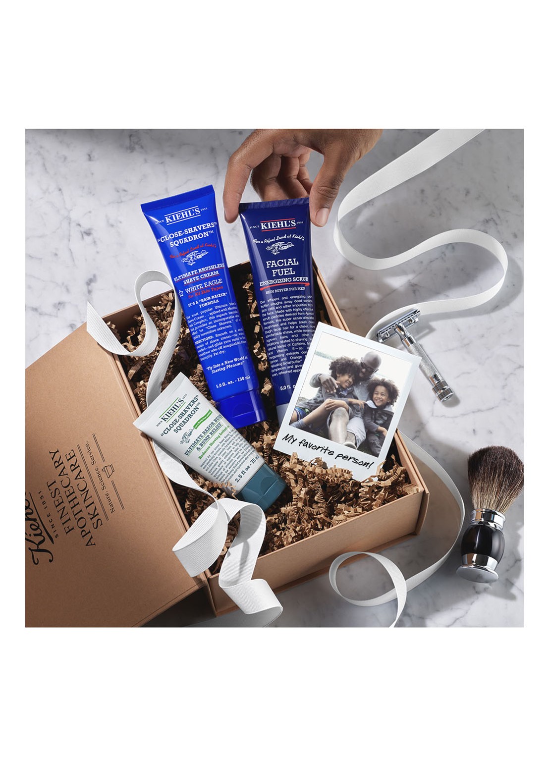 Kiehl's Kiehl's Mens Shaves Starter Kit - Limited Edition scheerset - voorkant 2 undefined