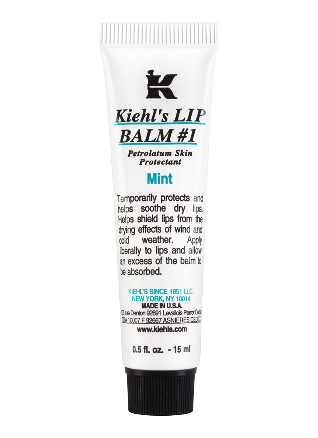 Kiehl's Lip Balm #1 Mint - lipbalsem - voorkant undefined