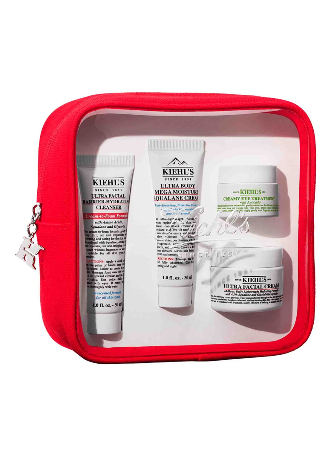 Kiehl's Master Moisturizing Bestsellers Travel Set - verzorgingsset - voorkant undefined